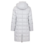 Normann Quilted Down Coat with Detachable Hood - Style 8823-800-93