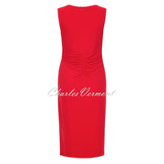 Tia V-Neck Dress With Diamanté Detail - Style 78090-7093-4701