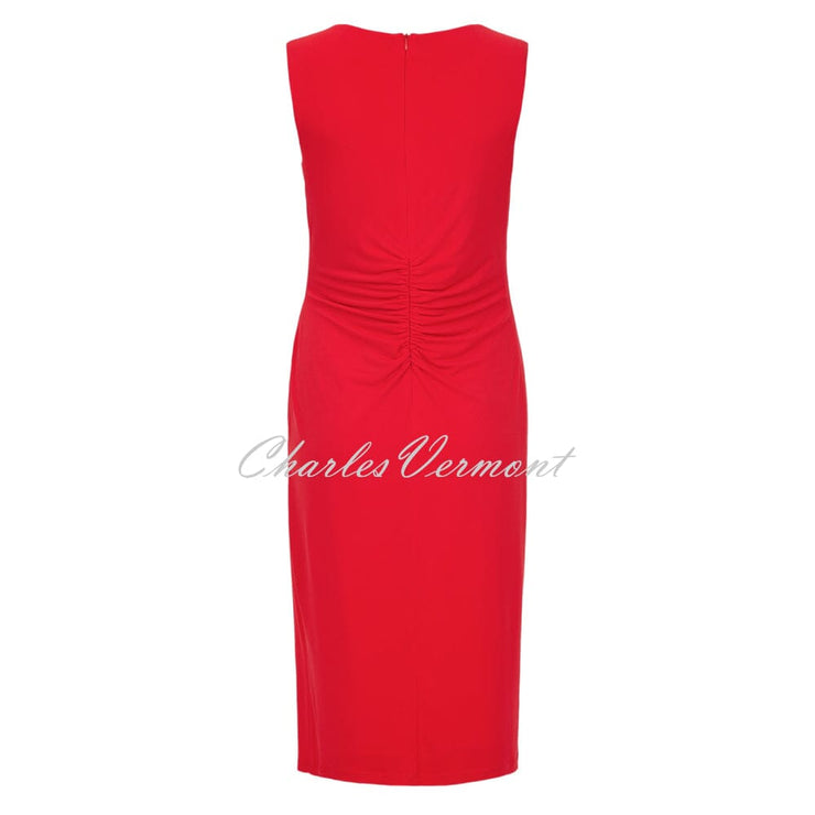 Tia V-Neck Dress With Diamanté Detail - Style 78090-7093-4701