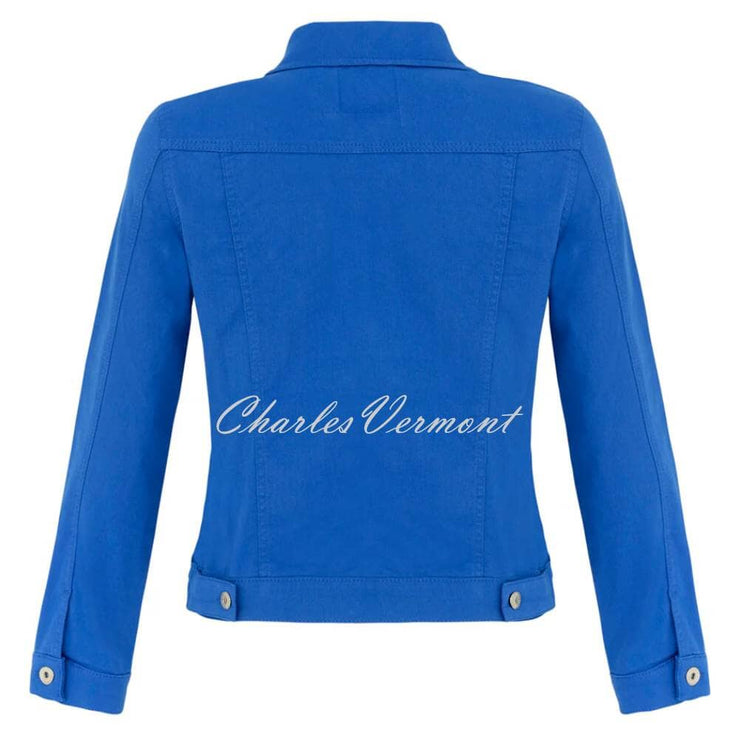 Dolcezza 'Add some Colours' Jean Jacket - Style 25200 (Royal Blue)
