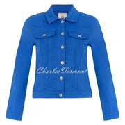 Dolcezza 'Add some Colours' Jean Jacket - Style 25200 (Royal Blue)