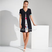 Joseph Ribkoff Newspaper Print Dress - Style 252026