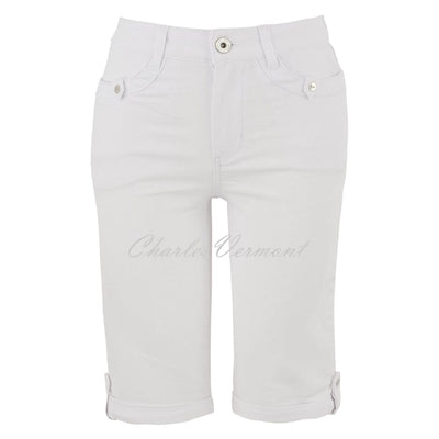 Dolcezza 'Add Some Colours' Short - Style 25206 (White)