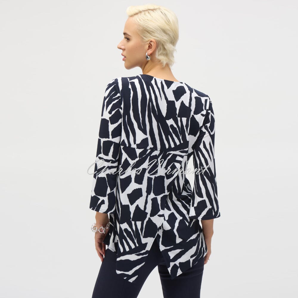 Joseph Ribkoff Zip Tunic Top - Style 252157 | Charles Vermont