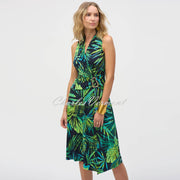 Joseph Ribkoff Sleeveless Tropical Print Dress - Style 252203
