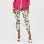 Joseph Ribkoff Safari Print Trouser - Style 252232