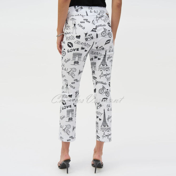 Joseph Ribkoff Paris Print Trouser - Style 252233
