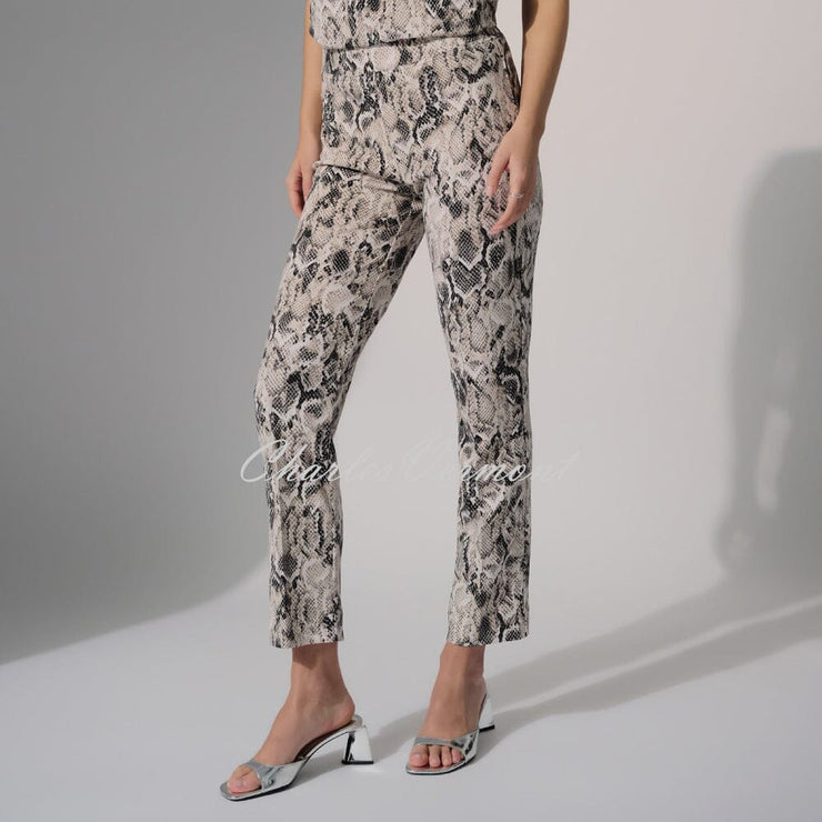 Joseph Ribkoff Python Print Trouser - Style 252238
