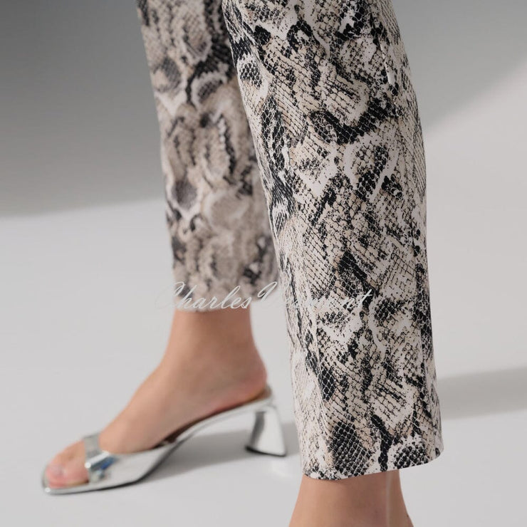 Joseph Ribkoff Python Print Trouser - Style 252238