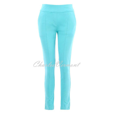 Dolcezza 'Cozy Essentials' Trouser - Style 25243 (Aqua)