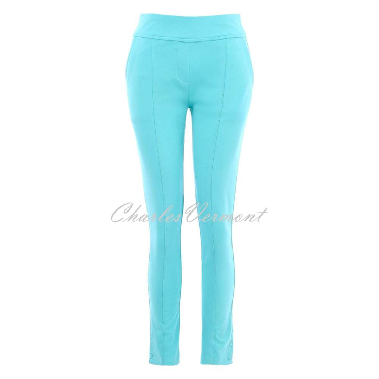 Dolcezza 'Cozy Essentials' Trouser - Style 25243 (Aqua)