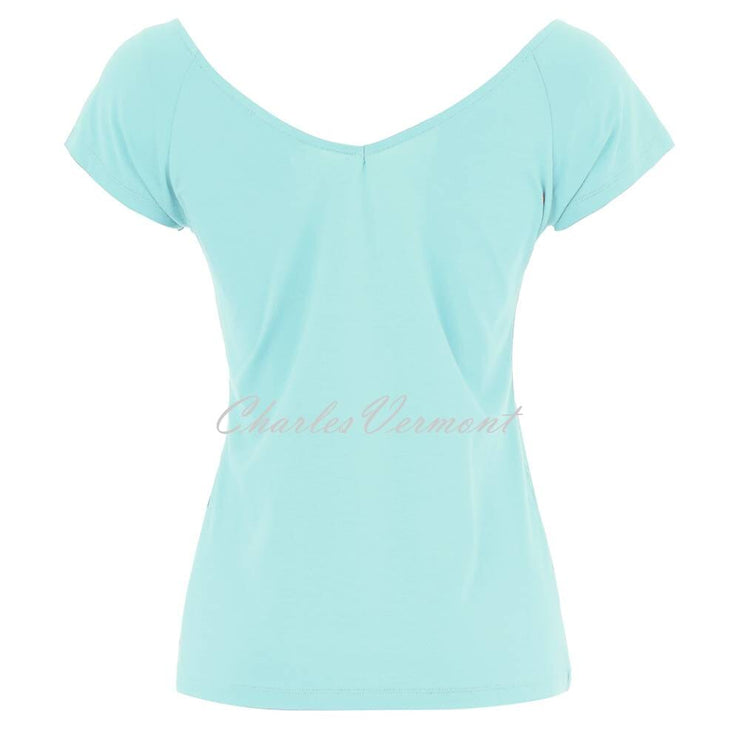 Dolcezza V-Neck Top - Style 25250 (Seafoam)