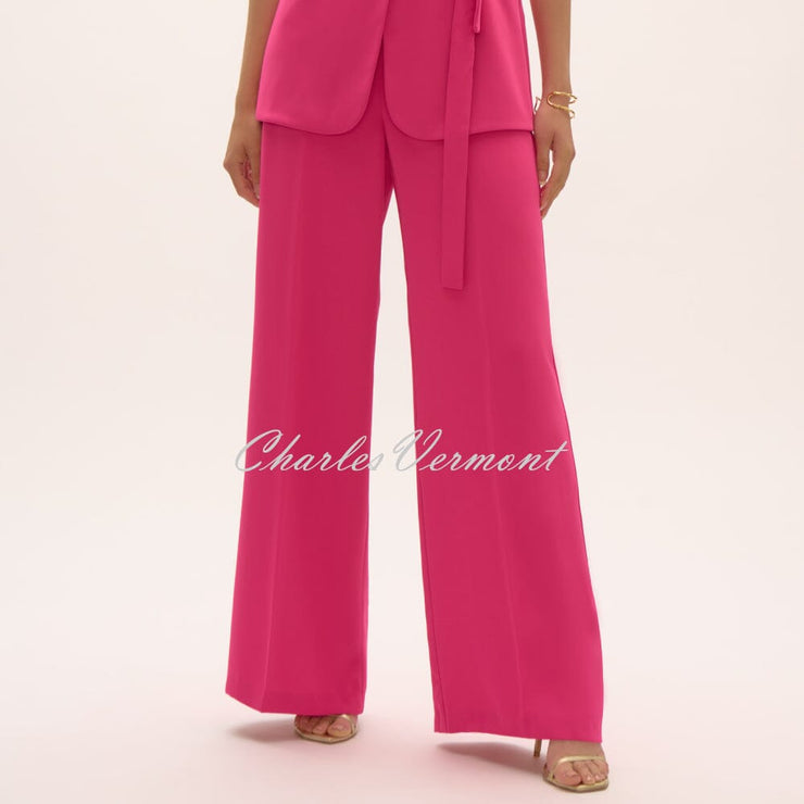 Joseph Ribkoff Wide Leg Trouser - Style 252710 (Geranium)