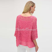 Joseph Ribkoff Open Knit Sweater And Camisole Set - Style 252902