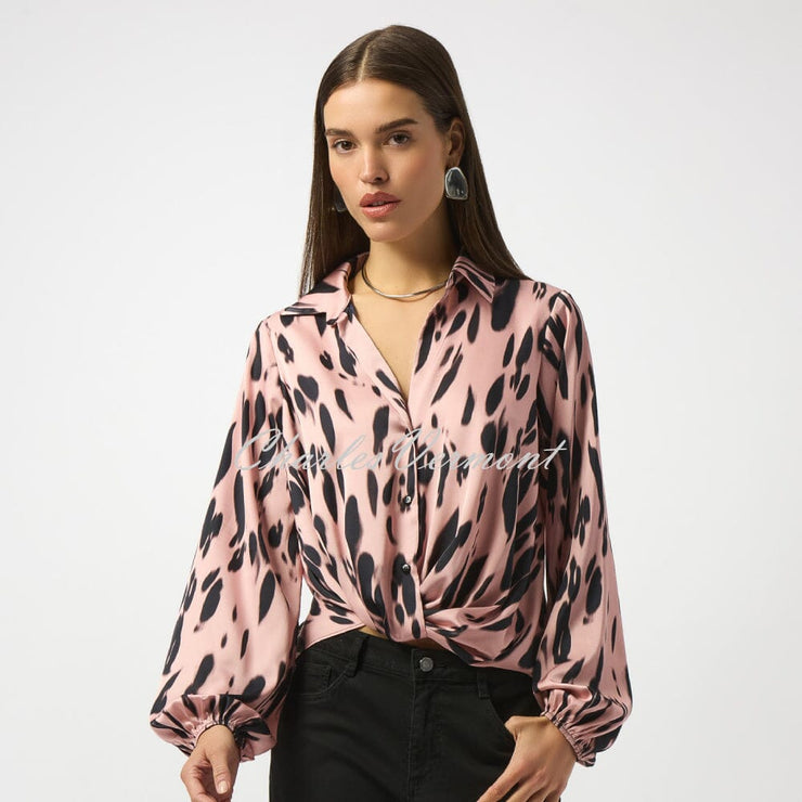 Joseph Ribkoff Animal Print Blouse - Style 253059