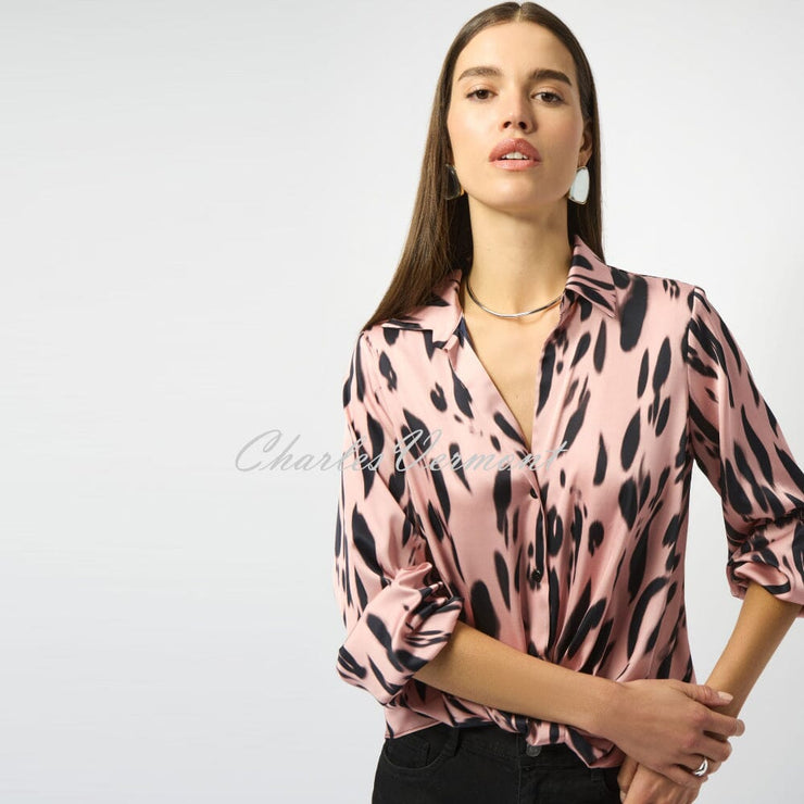 Joseph Ribkoff Animal Print Blouse - Style 253059