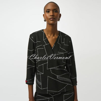 Joseph Ribkoff Geometric Top - Style 253079