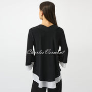 Joseph Ribkoff Colour Block Flared Top - Style 253082