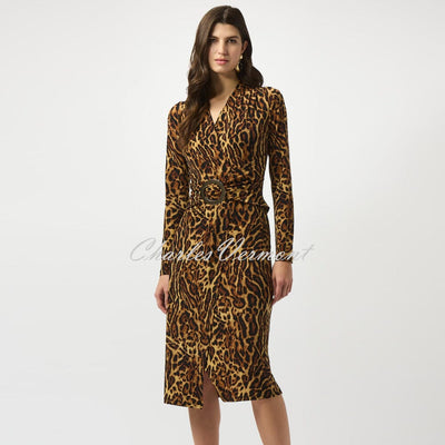 Joseph Ribkoff Animal Print Wrap Dress - Style 253091