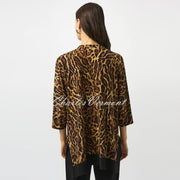 Joseph Ribkoff Animal Print Tunic Top - Style 253113
