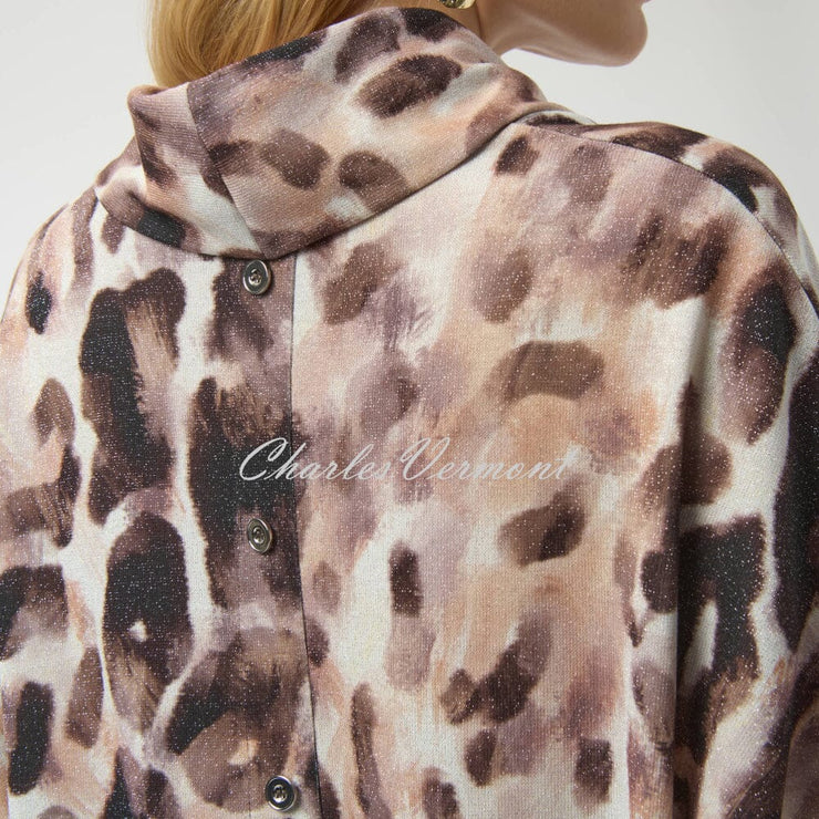 Joseph Ribkoff Animal Print Tunic Top - Style 254033