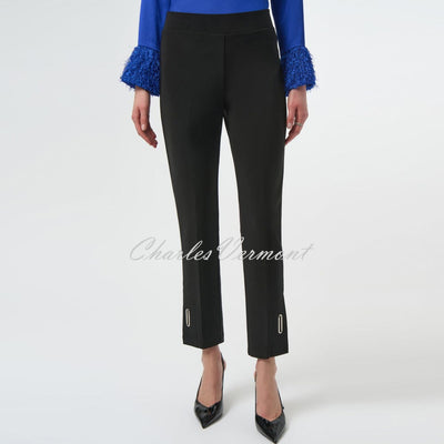 Joseph Ribkoff Trouser With Eyelet Hem Detail - Style 254045