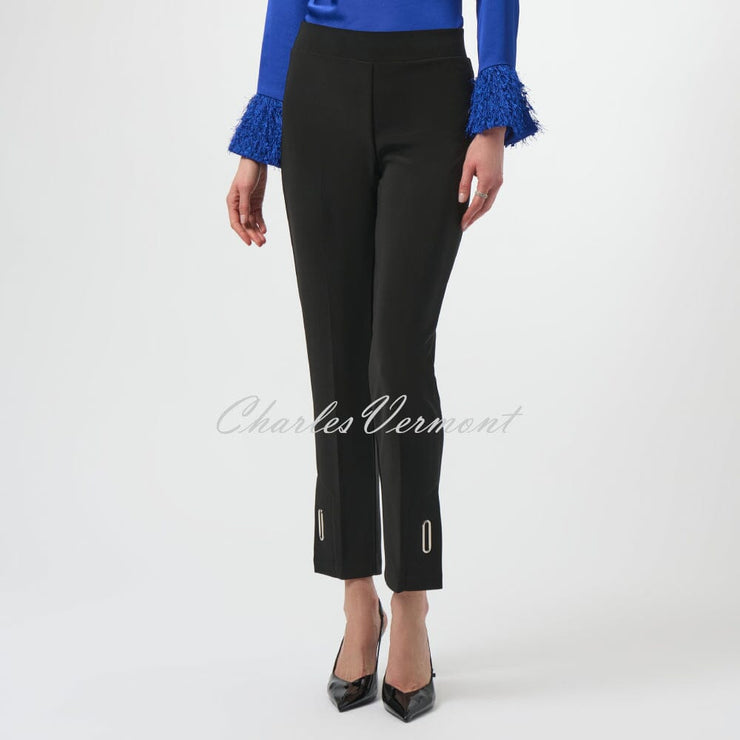 Joseph Ribkoff Trouser With Eyelet Hem Detail - Style 254045