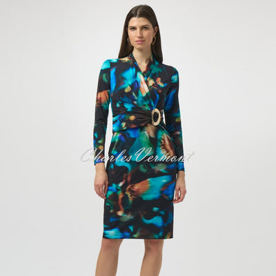Joseph Ribkoff Abstract Print Dress - Style 254070