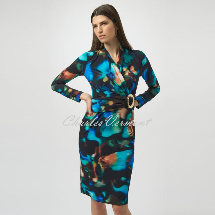 Joseph Ribkoff Abstract Print Dress - Style 254070