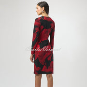 Joseph Ribkoff Abstract Print Wrap Dress - Style 254088