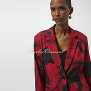 Joseph Ribkoff Abstract Print Blazer Jacket - Style 254092