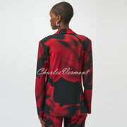 Joseph Ribkoff Abstract Print Blazer Jacket - Style 254092