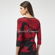 Joseph Ribkoff Abstract Print Top - Style 254095