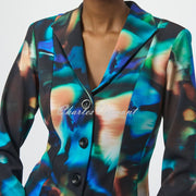 Joseph Ribkoff Abstract Print Blazer Jacket - Style 254104