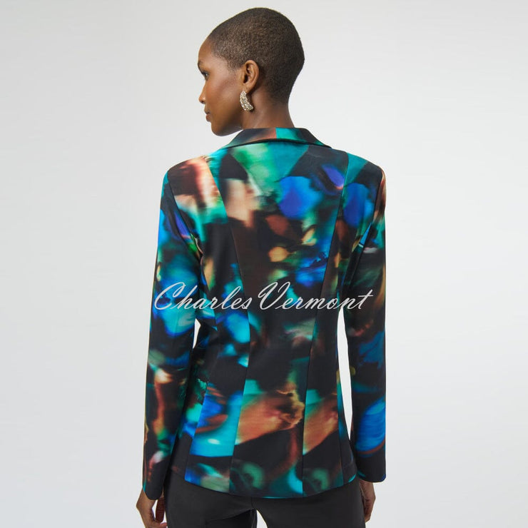 Joseph Ribkoff Abstract Print Blazer Jacket - Style 254104