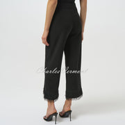 Joseph Ribkoff Culotte Trouser With Fringe Hem - Style 254147