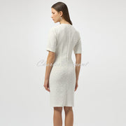 Joseph Ribkoff Dress With Bow Detail - Style 254177