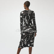 Joseph Ribkoff Mock Wrap Dress - Style 254190