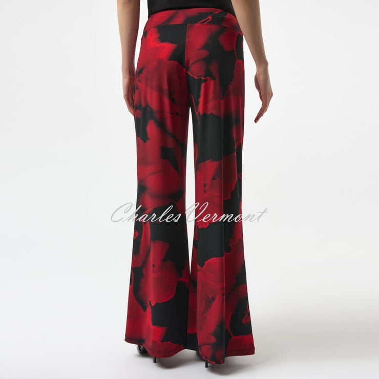Joseph Ribkoff Abstract Print Wide Leg Trouser - Style 254198