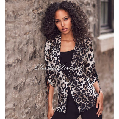 Frank Lyman Animal Print Blazer Jacket - Style 254218