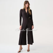 Joseph Ribkoff Wide Leg Wrap Jumpsuit - Style 254219