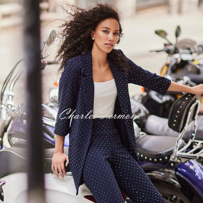 Frank Lyman Blazer Jacket With Rhinestone Detailing - Style 254230