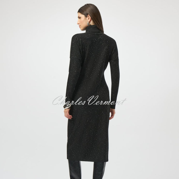 Joseph Ribkoff Sequinned Turtleneck Dress - Style 254932