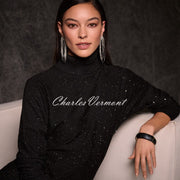 Joseph Ribkoff Sequinned Turtleneck Dress - Style 254932