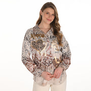 Frank Lyman Animal Print Shacket - Style 254934