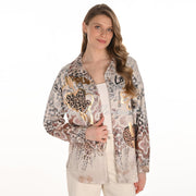 Frank Lyman Animal Print Shacket - Style 254934