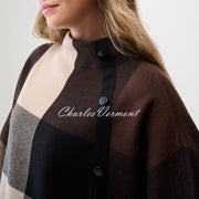 Joseph Ribkoff Plaid Print Sweater - Style 254976