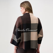 Joseph Ribkoff Plaid Print Sweater - Style 254976