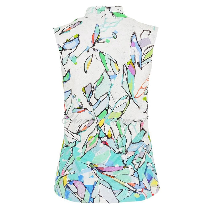 Dolcezza 'Half Moon Morning' Sleeveless Top - Style 25612