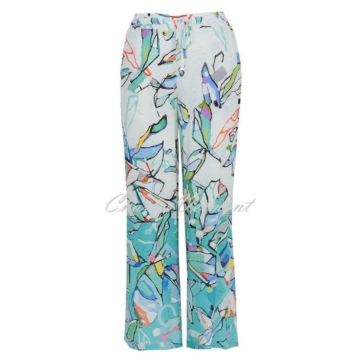 Dolcezza 'Half Moon Morning' Wide Leg Trouser - Style 25618